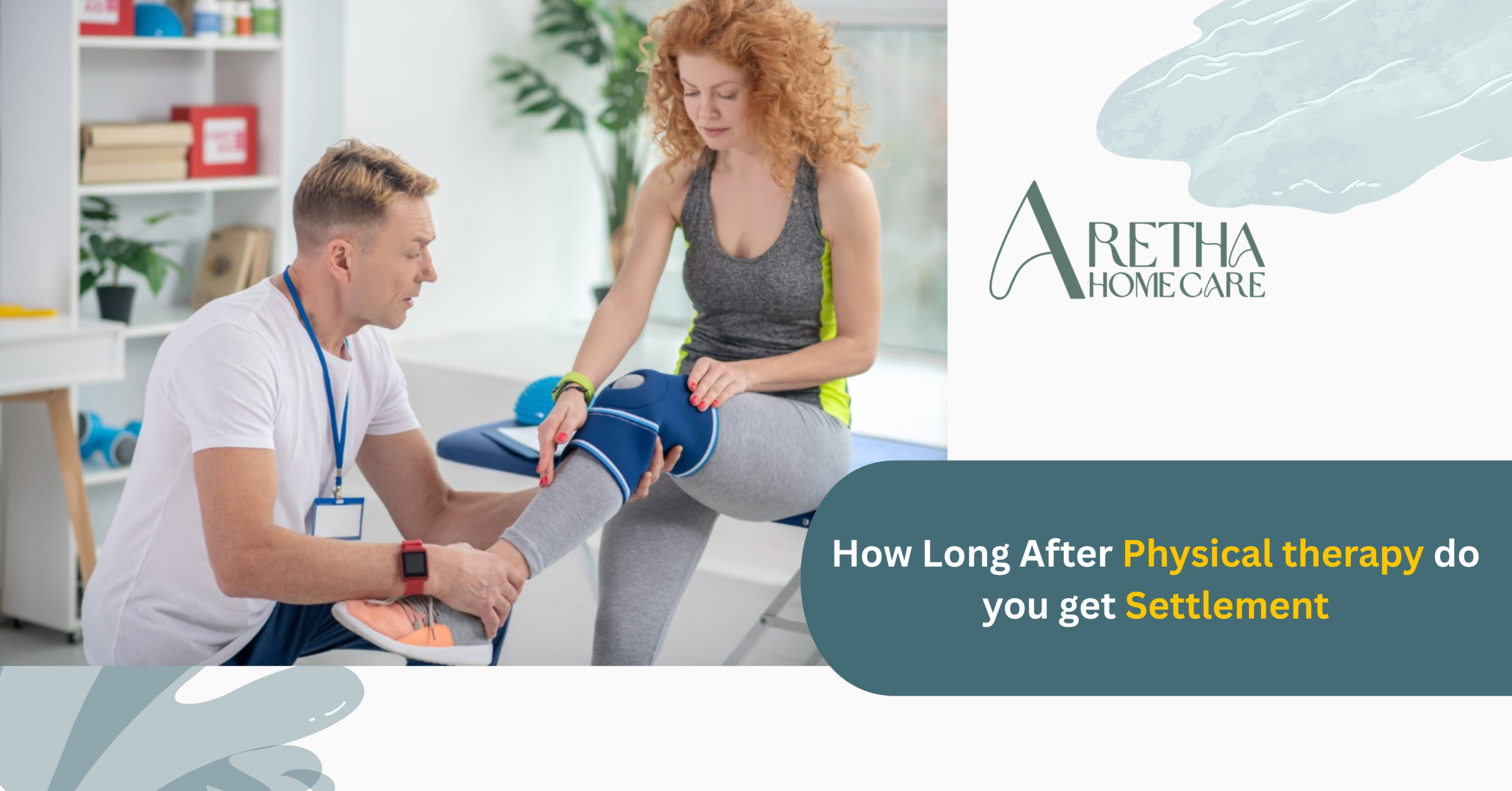 How long after physical therapy do you get settlement 1